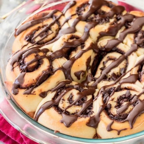 Chocolate sweet rolls
